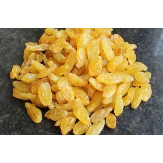 زبيب طويل الحبة اصفر