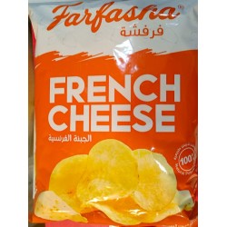 شبس فرفشة الجبنة الفرنسية